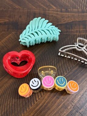 Hair Claw Clip bundle - Multicolor